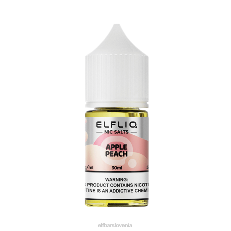 ELFBAR ELFLIQ Nic sol 30ml Apple breskev 624HX7