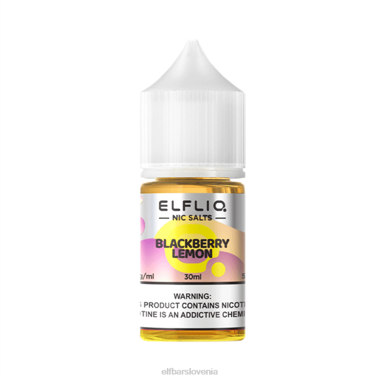 ELFBAR ELFLIQ Nic sol 30ml BlackBerry Lemon 624HX8