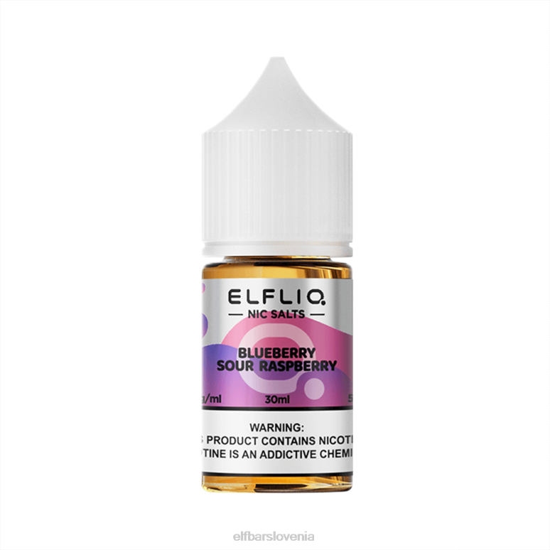 ELFBAR ELFLIQ Nic sol 30ml Borovničeva kisla malina 624HX12