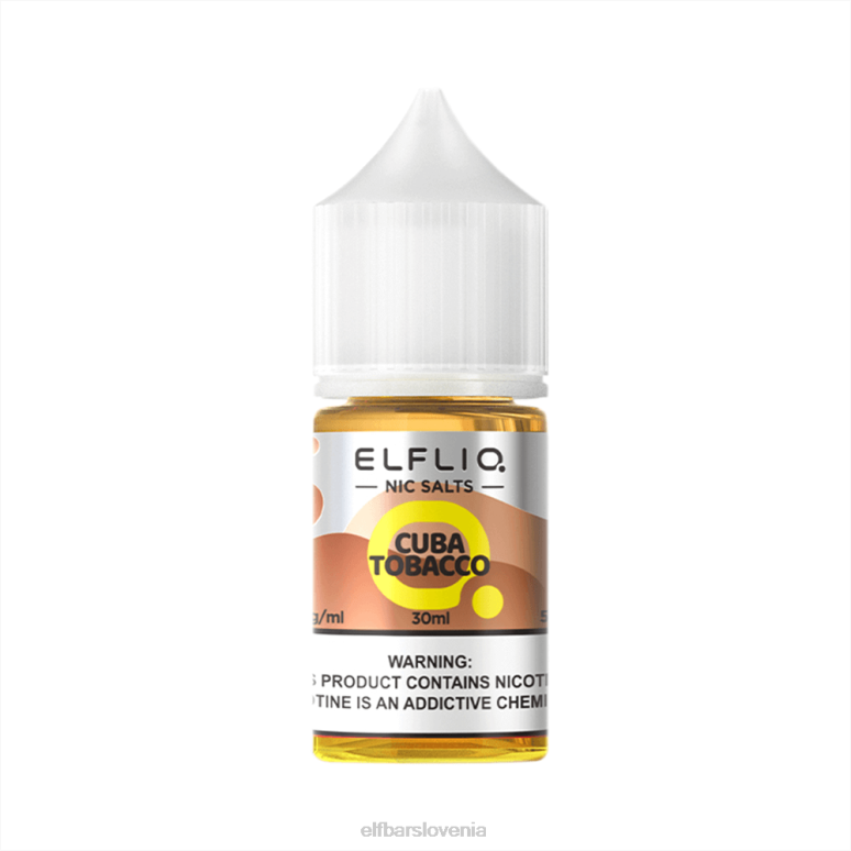 ELFBAR ELFLIQ Nic sol 30ml Kuba tobak 624HX16
