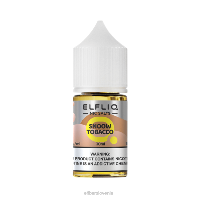 ELFBAR ELFLIQ Nic sol 30ml Snow tobak 624HX27