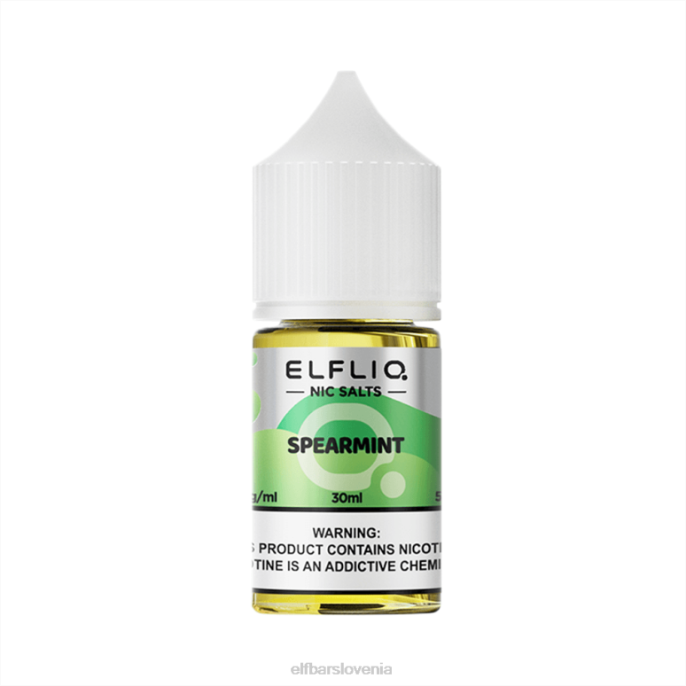 ELFBAR ELFLIQ Nic sol 30ml Spearmint 624HX29
