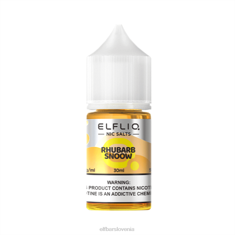 ELFBAR ELFLIQ Nic sol 30ml rabarbara snow 624HX26