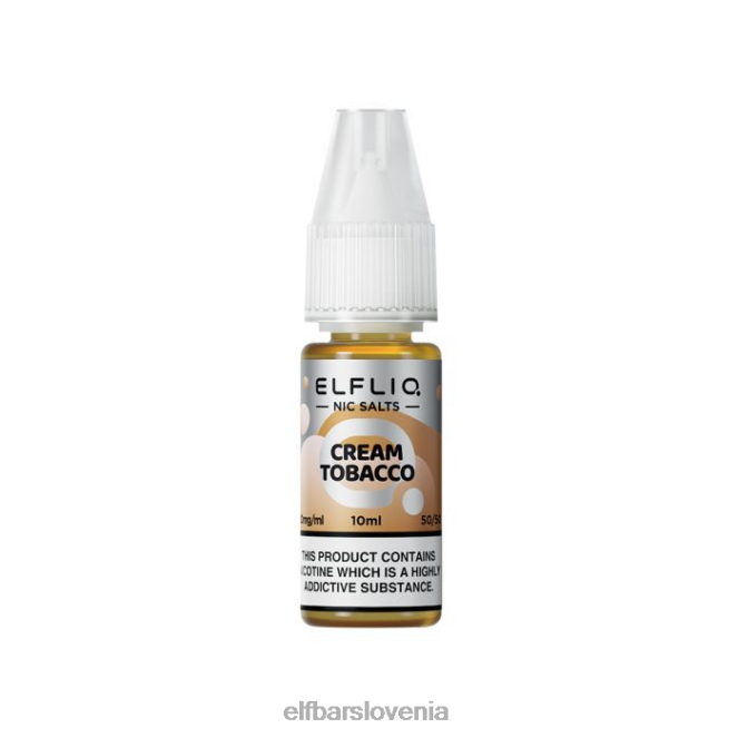 elfbar elfliq krema tobačne soli -10ml-10mg/ml 42VJN211