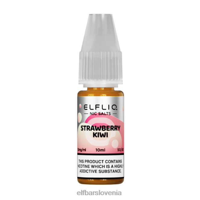 elfbar elfliq nične soli - jagodni kivi - 10 ml-20 mg/ml 42VJN181