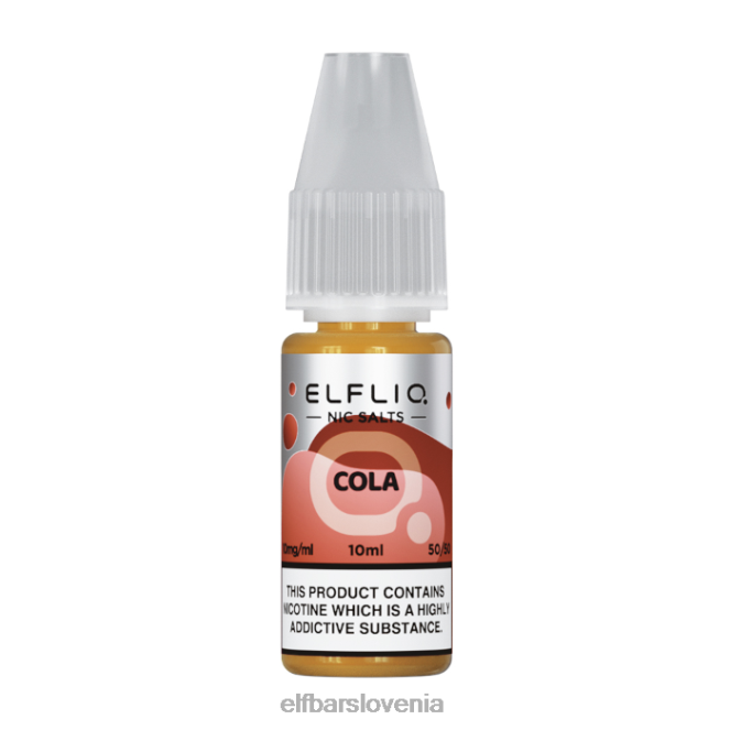 elfbar elfliq nične soli - kola - 10 ml-10 mg/ml 42VJN194