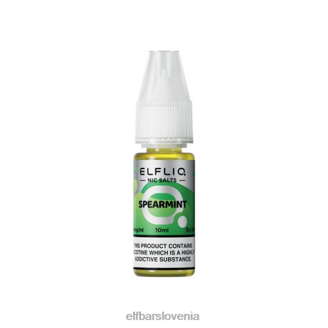 elfbar elfliq nične soli zelene mete - 10 ml-10 mg/ml 42VJN207