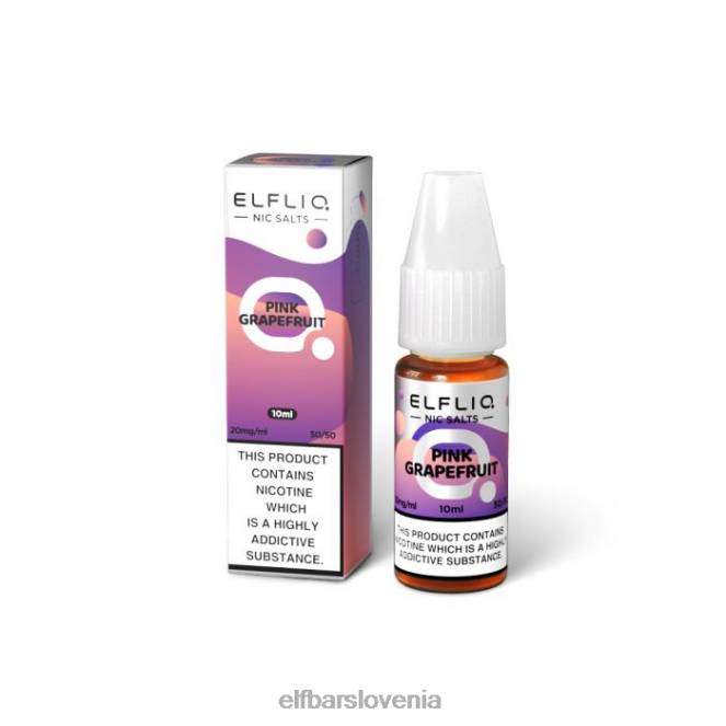 elfbar elfliq roza grenivke nične soli - 10 ml-20 mg/ml 42VJN203