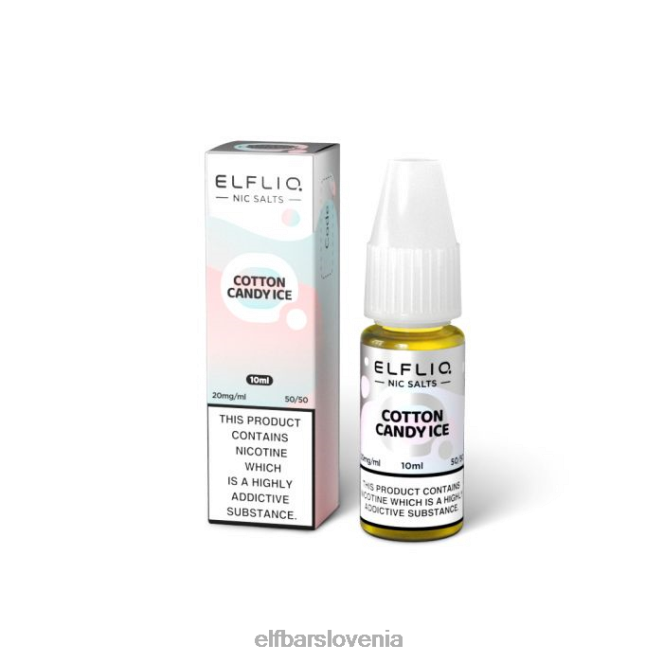 elfbar elfliq sladka vata ledene soli - 10 ml-20 mg/ml 42VJN214