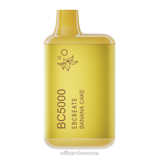 ELFBAR banana cake ebcreate bc5000 termalna izdaja potrošnik - 50 mg - enkrat V62064