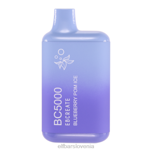 ELFBAR blueberry pom ice bc5000 potrošnik - 40mg - enojni V62021