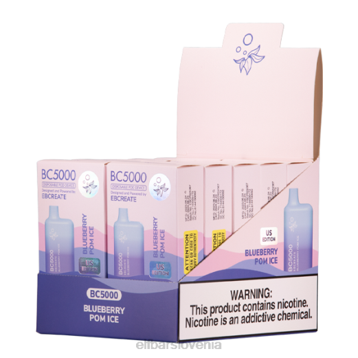 ELFBAR blueberry pom ice bc5000 potrošnik - 40mg - enojni V62021
