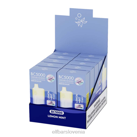 ELFBAR lemon mint bc5000 potrošnik - enojni V62034