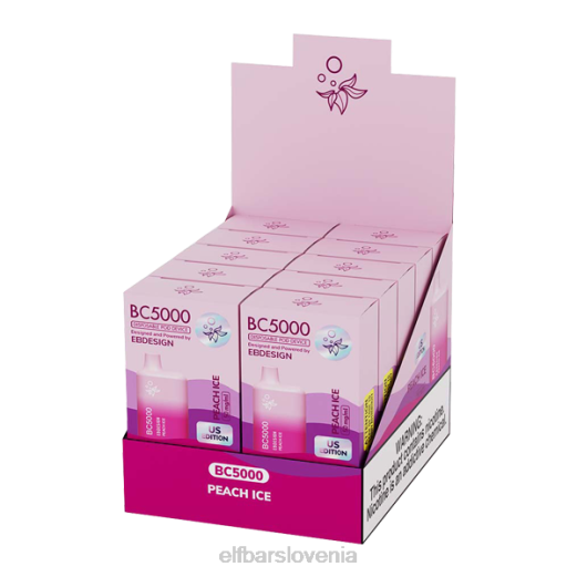 ELFBAR peach ice bc5000 potrošnik - enojni V62040