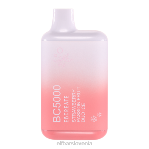 ELFBAR strawberry passion fruit duo ice bc5000 potrošnik - 50 mg - enojni V62028
