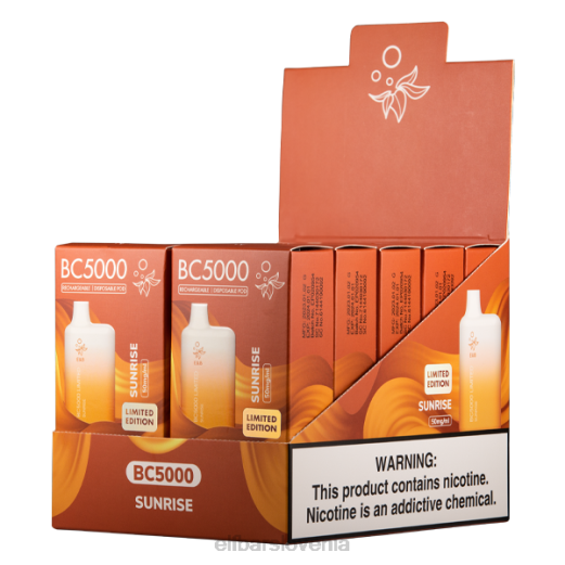 ELFBAR sunrise bc5000 potrošnik - 50 mg - enkratno V62049