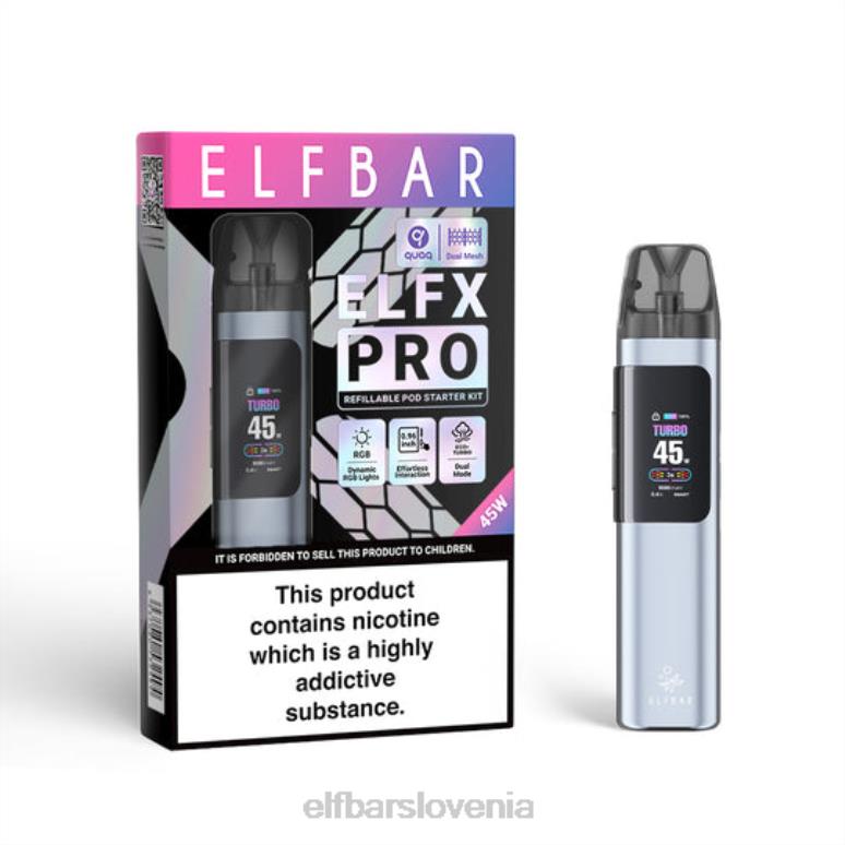 ELFBAR ELFX Pro Odprite napravo črn 624HX5