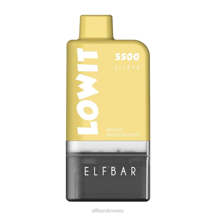 ELFBAR prednapolnjen komplet lowit 5500 2 %nic mango pasijonka 80DD6131