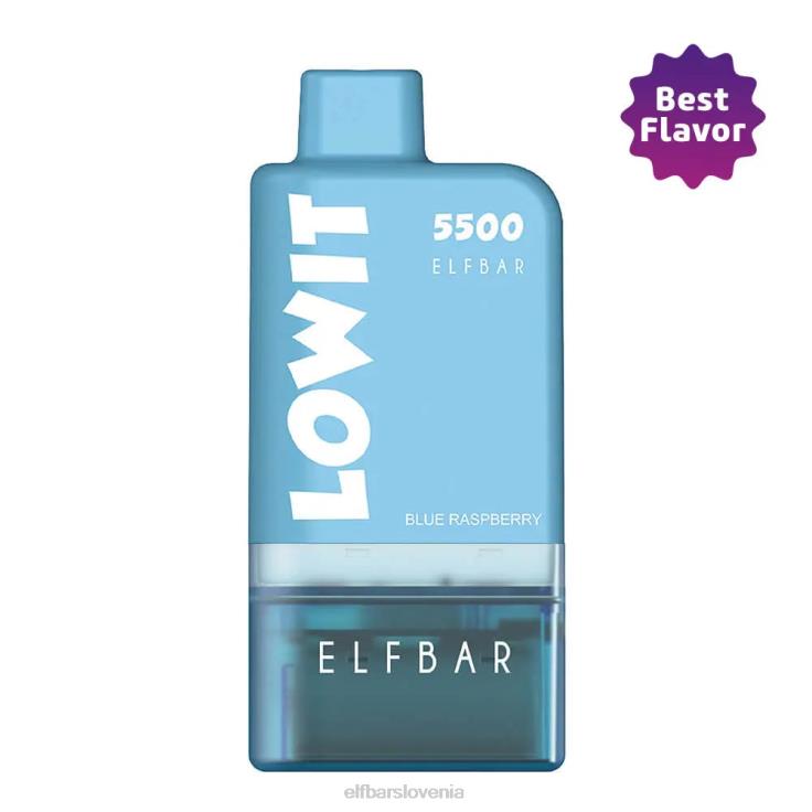 ELFBAR prednapolnjen komplet lowit 5500 2 %nic modra malina modra malina+modra baterija 80DD6134