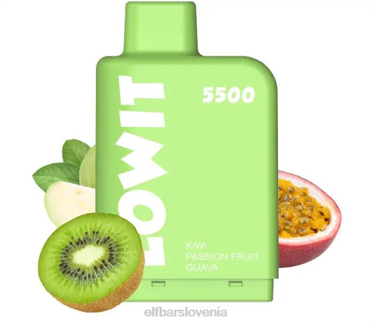 ELFBAR vnaprej napolnjen strok lowit 5500 vdihov 2% nic kivi pasijonka guava 80DD6139