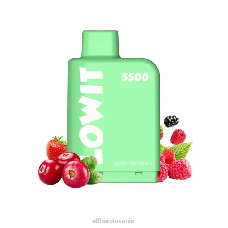 ELFBAR vnaprej napolnjen strok lowit 5500 vdihov 2% nic kivi pasijonka guava 80DD6139