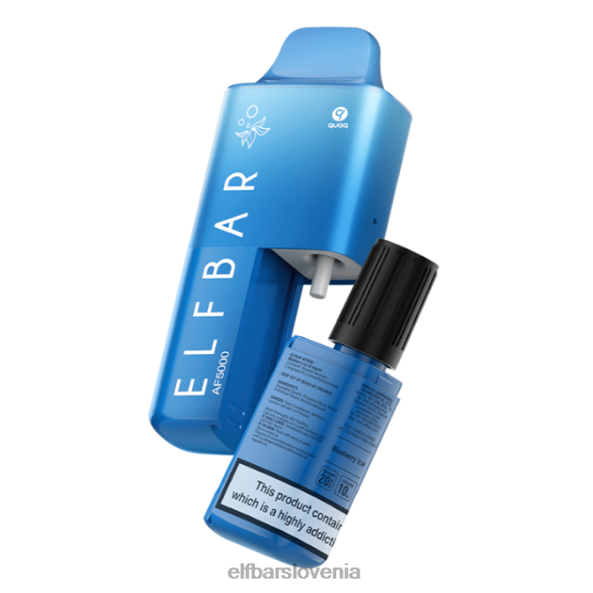 elfbar af5000 prednapolnjen komplet - 20 mg 42VJN55 borovničev led