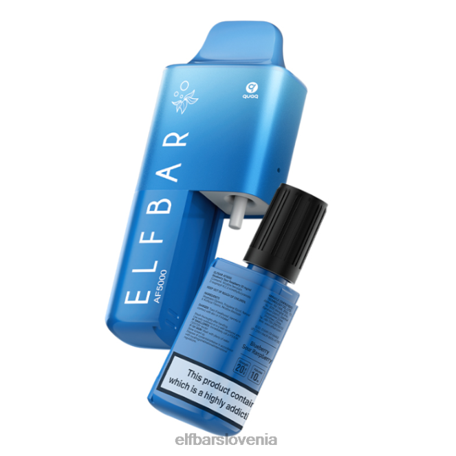 elfbar af5000 prednapolnjen komplet - 20 mg 42VJN57 borovnica kisla malina