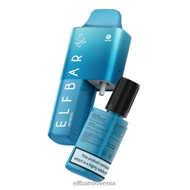 elfbar af5000 prednapolnjen komplet - 20 mg 42VJN59 modra razz limonada