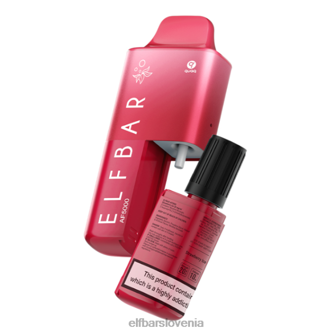 elfbar af5000 prednapolnjen komplet - 20 mg 42VJN60 jagodni led