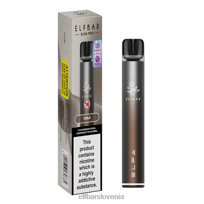 elfbar elfa pro pod kit - za ponovno polnjenje 42VJN75 temno zlato + ananasov led, predhodno napolnjen strok