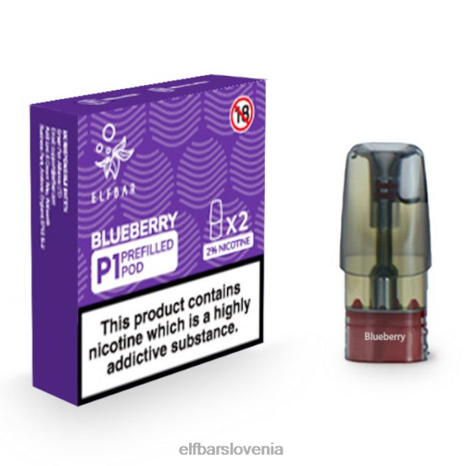 elfbar mate 500 p1 napolnjeni kapsuli - 20 mg (2 paketa) 42VJN144 borovnica