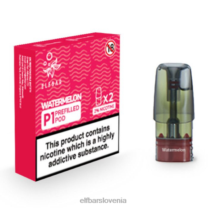 elfbar mate 500 p1 napolnjeni kapsuli - 20 mg (2 paketa) 42VJN147 lubenica