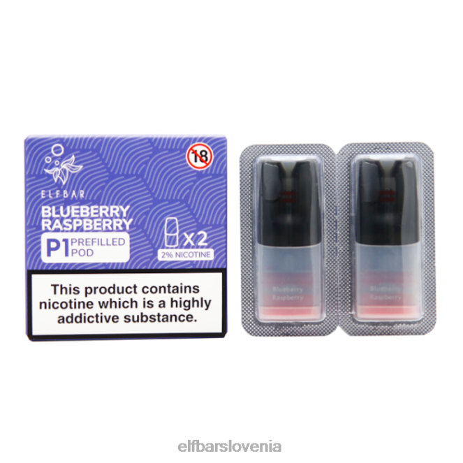 elfbar mate 500 p1 napolnjeni stroki - 20 mg (2 paketa) ananasov led 42VJN151