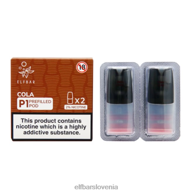 elfbar mate 500 p1 napolnjeni stroki - 20 mg (2 paketa) ananasov led 42VJN151