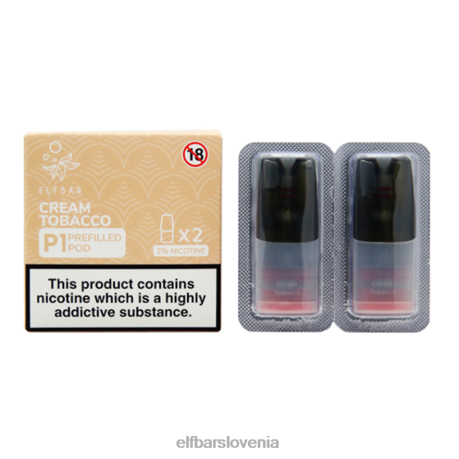 elfbar mate 500 p1 napolnjeni stroki - 20 mg (2 paketa) ananasov led 42VJN151