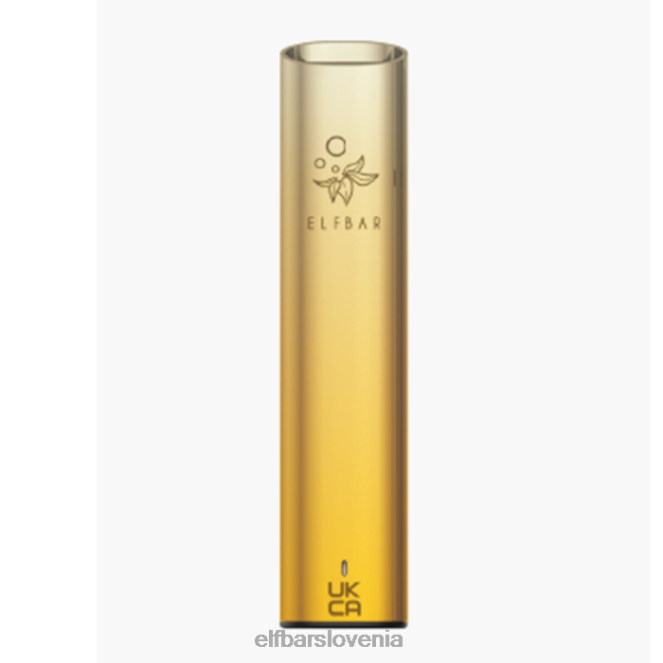 elfbar mate 500 pod vape komplet - 500mah baterija 42VJN142 aurora rumena