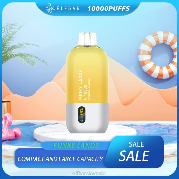 ELFBAR Funky Lands najboljši okus za enkratno uporabo vape vi10000 najboljša prodaja mehiški mango 80DD6157