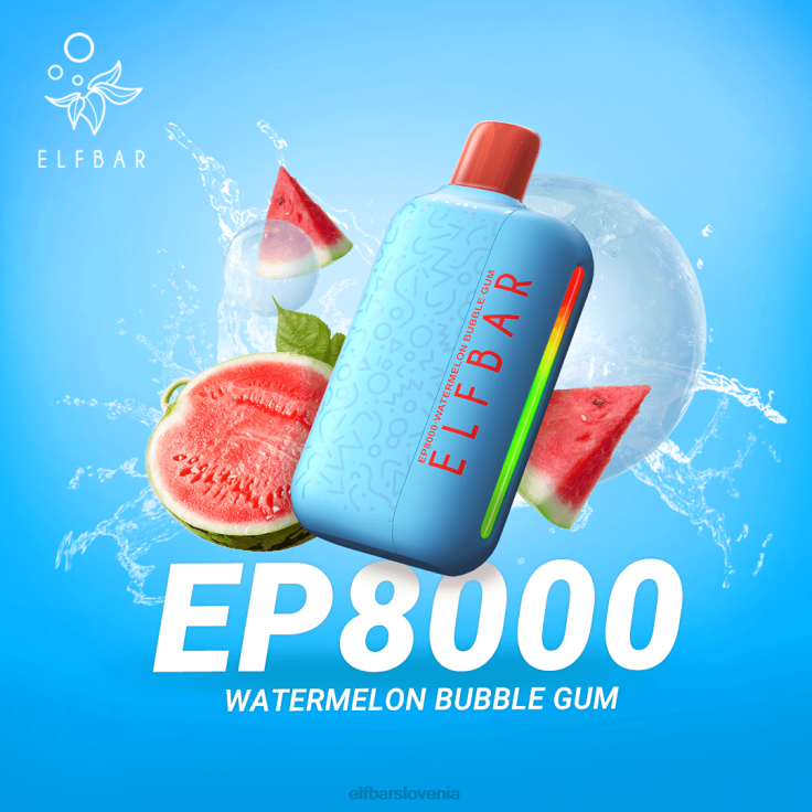 ELFBAR Vape za enkratno uporabo new ep8000 puffs breskev jagodičja 80DD664
