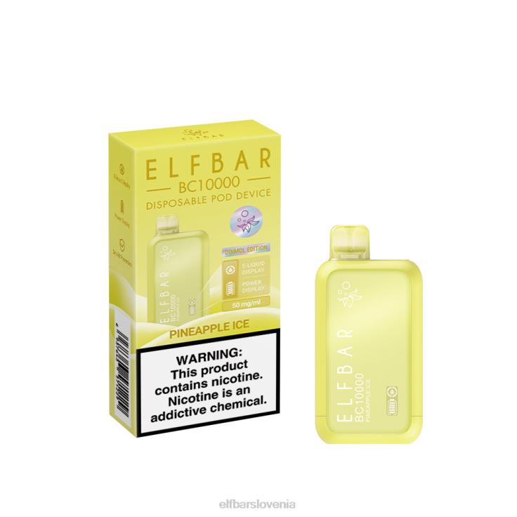 ELFBAR Vape za enkratno uporabo nov bc10000 10000puffs borovničev led 80DD650