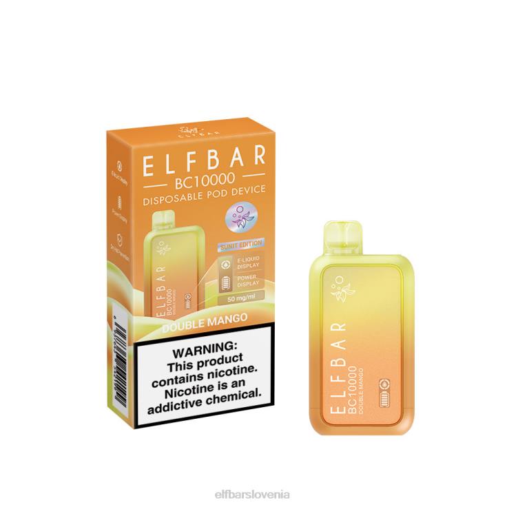 ELFBAR Vape za enkratno uporabo nov bc10000 10000puffs dvojni mango 80DD639
