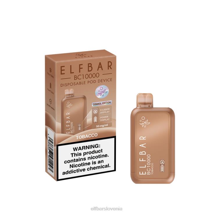 ELFBAR Vape za enkratno uporabo nov bc10000 10000puffs tobak 80DD655