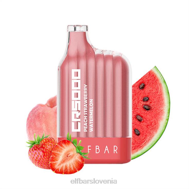 ELFBAR cr5000 vape za enkratno uporabo 5000 vpihov modra razz limonada 80DD629