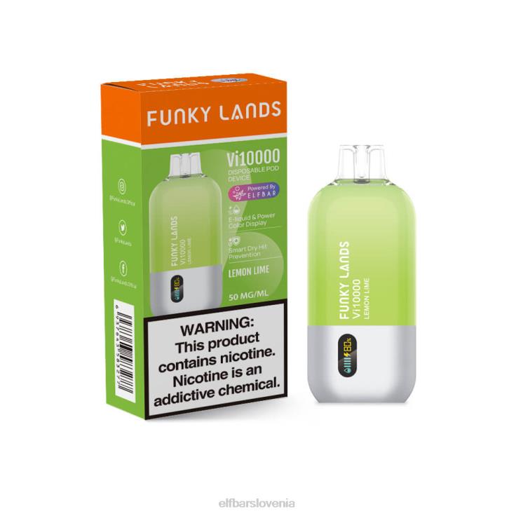 ELFBAR funky lands najboljši okus za enkratno uporabo vape vi10000 ledena serija brusnični grozdni duo led 80DD6156