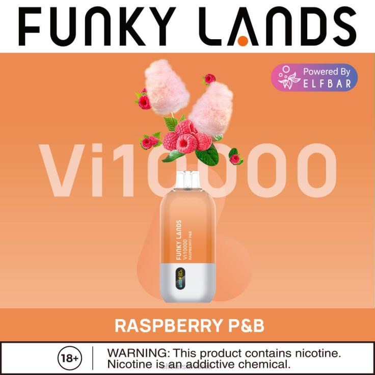 ELFBAR funky lands vape za enkratno uporabo vi10000 puffs malina p&b 80DD6167