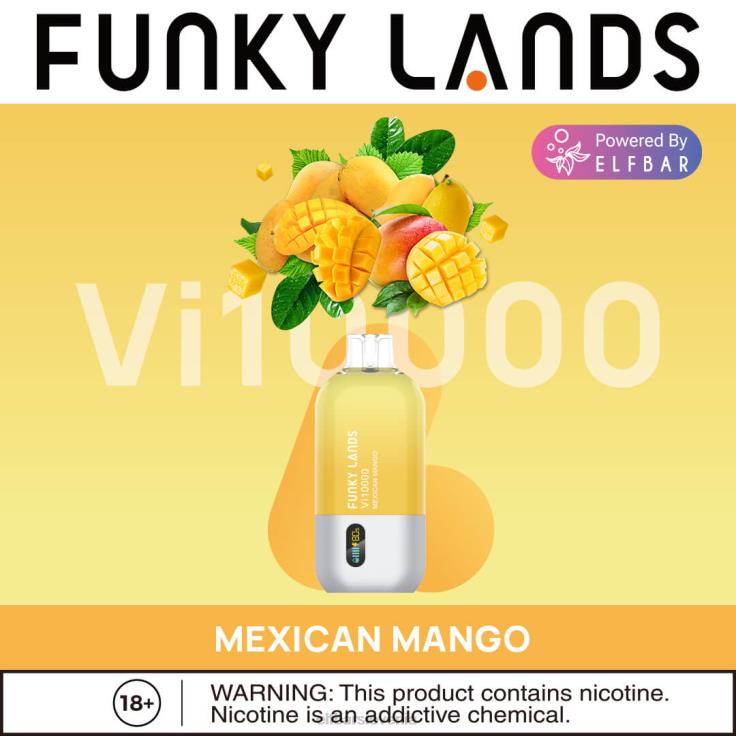ELFBAR funky lands vape za enkratno uporabo vi10000 puffs mehiški mango 80DD6166