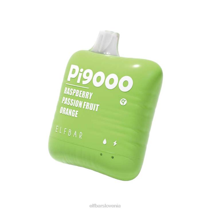 ELFBAR pi9000 vape za enkratno uporabo 9000 vpihov malina pasijonka pomaranča 80DD6117