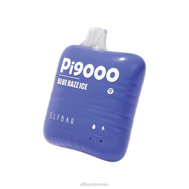 ELFBAR pi9000 vape za enkratno uporabo 9000 vpihov modra razz 80DD6103