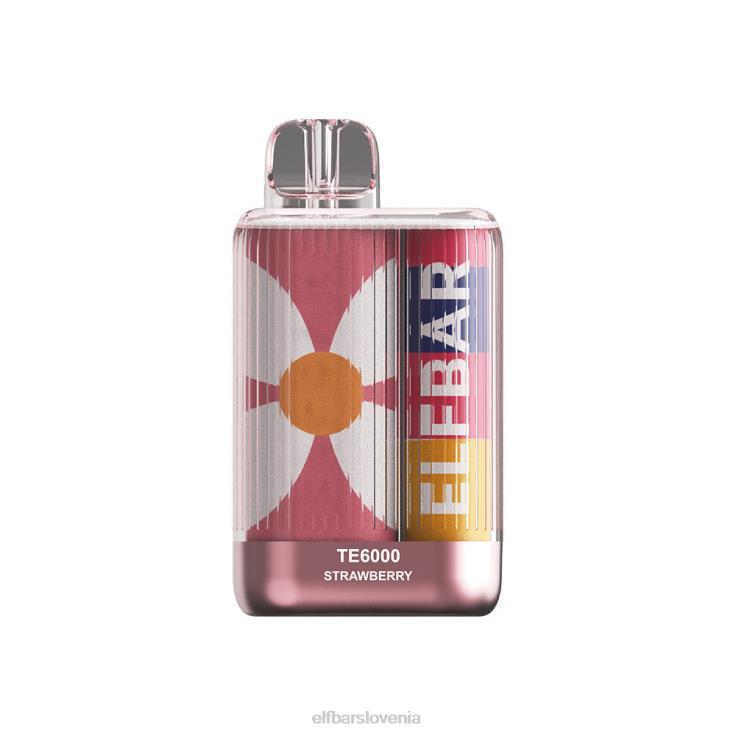 ELFBAR vape te6000 jagodne kombinacije za enkratno uporabo jagoda 80DD695