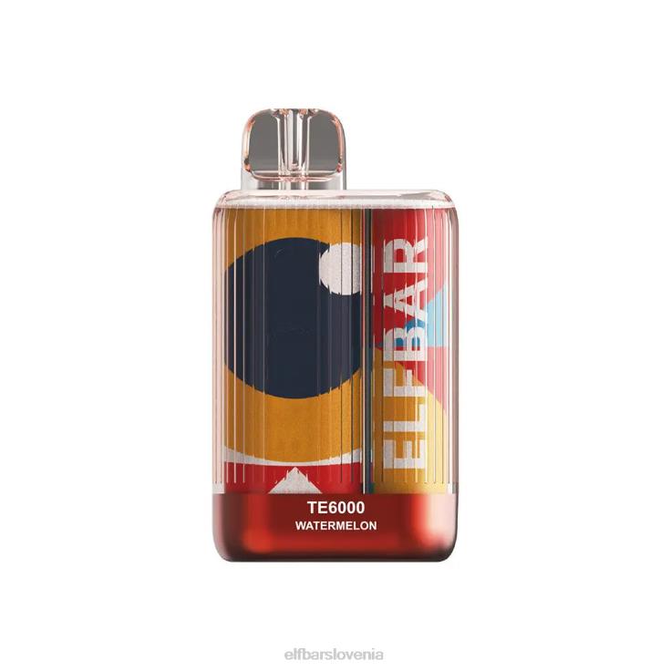 ELFBAR vape te6000 za enkratno uporabo lubenica 80DD678