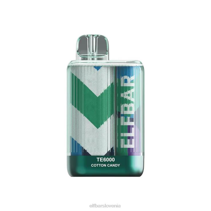 ELFBAR vape te6000 za enkratno uporabo modra razz limonada 80DD690